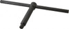 Gibraltar Products 12" Chuck Diam Compatibility, Lathe Chuck Key Compatible with 4-Jaw Chucks, Self Ejecting, 4.72" Body Length, 0.5512" Actual Key Square Size 290-1180 - 76784297