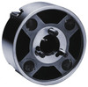 Bison 4 Jaws, 25" Diam, Independent Manual Lathe Chuck D1-11 Mount Spindle, Reversible, 6.2992" Through Hole Diam, Cast Iron 7-853-2539 - 08564825