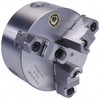Bison 3 Jaws, 8" Diam, Self Centering Manual Lathe Chuck 2-3/8-6" Spindle Mount, Reversible, 2,500 Max RPM, 2.1653" Through Hole Diam, 0.001" Axial Runout, 0.0016" Radial Runout, Cast Iron 7-805-0854 - 08606204