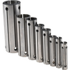 Value Collection 1/2 to 2" Face Diam, Expanding Lathe Mandrel Set 1/2 to 2" Grip, 8 Pieces 262-3030 - 09611039