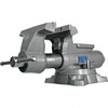 Wilton 8-1/2" Jaw Width, 8-1/2" Opening Capacity, 4-1/2" Throat Depth, Iron Swivel Bench Vise Double Lockdown Base Attachment, Anvil, 23-39/64" Long x 12-39/64" Wide x 10-19/64" High 28813 - 47592167