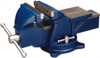 Wilton 5" Jaw Width, 5" Opening Capacity, 2-1/2" Throat Depth, Steel Swivel Bench Vise Bolt Down Base Attachment 11105 - 53917001