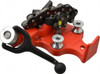 Ridgid 1/2 to 2-7/8" Pipe Capacity, Manual Chain Vise Bolt Down, Cast Iron, Model Number BC210P 40190 - 06354047