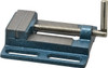Value Collection 3-3/8" Jaw Opening Capacity x 3/4" Throat Depth, Horizontal Drill Press Vise 3" Wide x 3/4" High Jaw, Stationary Base, Standard Speed, 7.28" OAL x 1.77" Overall Height, Cast Iron 428-8403 - 00229393