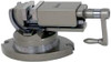 Gibraltar 6" Jaw Width, 6" Jaw Opening Capacity, 2-Way Angle Swivel Machine Vise Manual Operation, 1 Station, 22-1/4" Long x 1-3/4" Deep, Cast Iron 110029 - 63493217