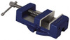 Gibraltar 4-1/2" Jaw Width, 4" Jaw Opening Capacity, Horizontal Stationary Machine Vise Manual Operation, 1 Station, 11-1/2" Long x 2-3/8" High x 1-1/4" Deep, 1-1/4" Jaw Height G-110900 - 70038229