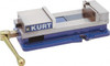 Kurt 10" Jaw Width, 9-3/4" Jaw Opening Capacity, Horizontal Stationary Machine Vise Manual Operation, 26,277 Lb Capacity, 1 Station, 29.19" Long x 6-13/16" High x 2-15/16" Deep, 2-1/2" Jaw Height, 80,000 psi Max Clamp Force D100 - 09215104