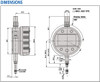 Mitutoyo ABSOLUTE Digimatic Indicator ID-C, Series 543 Calculation Type - 543-595B