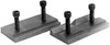 Cardinal Tool 4" Wide x 1.5mm High, Step Vise Jaw Hard, Steel, Fixed Jaw, Compatible with 4" Vises 4-CJP - 09240144