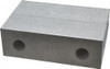 Gibraltar 6-1/8" Wide x 2" High x 2" Thick, Flat/No Step Vise Jaw Soft, Aluminum, Fixed Jaw, Compatible with 6" Vises 428-1069 - 04969754