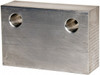 Gibraltar 6" Wide x 4" High x 2" Thick, Flat/No Step Vise Jaw Soft, Aluminum, Fixed Jaw, Compatible with 6" Vises 428-1080 - 42052829