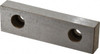 Kurt 5" Wide x 1.485" High x 0.735" Thick, Flat/No Step Vise Jaw Hard, Steel, Fixed Jaw, Compatible with 5" Vises D50-7 - 09211350