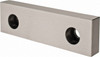 Kurt 6" Wide x 1-3/4" High x 3/4" Thick, Flat/No Step Vise Jaw Hard, Steel, Fixed Jaw, Compatible with 6" Vises D60-7 - 09211368