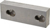 Kurt 3.969" Wide x 1-3/8" High x 0.73" ThickFlat/No Step Vise Jaw Semi-Hard, Steel, Fixed Jaw, Compatible with 4" Vises AJ400-235 - 09219569