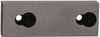Kurt 3.969" Wide x 1-3/8" High x 35/64" ThickFlat/No Step Vise Jaw Steel, Fixed Jaw, Compatible with 4" Vises AJ400-47 - 09219585