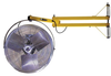 TPI 18" Blade, Workstation Wall Mount Fan w/40" Pivoting Arm, 1/8HP - 40-LDF-TE