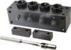 YUASA Series 5C, Horizontal Multi-Collet Chuck Block Manually Activated, 3" Base Diam Width 640-404 - 79108338