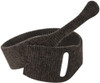 Velcro ONE-WRAP 10 Piece 1" x 8", Self Fastening Tie/Strap Hook & Loop Strap Perforated/Pieces Roll, Black 171247 - 67128223