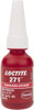 Loctite 10 mL Bottle, Red, High Strength Liquid Threadlocker Series 271, 24 hr Full Cure Time, Hand Tool, Heat Removal 135380 - 88544911