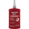 Loctite 250 mL Bottle, Red, High Strength Liquid Threadlocker Series 271, 24 hr Full Cure Time, Hand Tool, Heat Removal 88441 - 88544937