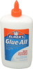 Elmers 16 oz Bottle White All Purpose Glue 5 min Working Time, Bonds to Ceramic, Fabric, Leather, Paper & Wood E1321 - 74045097