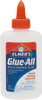 Elmers 4 oz Bottle White All Purpose Glue 5 min Working Time, Bonds to Ceramic, Fabric, Leather, Paper & Wood E1322 - 74045105