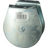 Block Division 1, 550 Lbs. Load Limit, Flat Standard Block Upright Mount, Double Sheave, 3-1/2 Inch Outside Diameter, Wire Rope, 5/16 Inch Diameter, Eye, 1-3/16 Inch Inside Diameter, Carbon Steel, Zinc Plated Finish 03558-2-C - 67326207