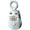 Block Division 525 Lbs. Load Limit, Swivel Eye Snatch Block Single Sheave, 1-1/2 Inch Outside Diameter, Wire Rope, 3/16 Inch Diameter, Eye, 5/8 Inch Inside Diameter, Carbon Steel, Zinc Plated Finish 01548-SN-C - 67326447