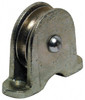 Value Collection Single Closed Upright Mount Guidance Pulley Sheave, 2 Inch Outside Diameter, Wire Rope, 1/4 Inch Diameter, 0.209 Inch to 0.22 Inch Mounting Hole Diameter Iron, Galvanized Finish 013-#1 - 67328005