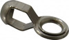 Made in USA 13/32 Inch Long Nickel Plated Brass End Coupling For Trade Size Number 6 Ball Chains 00008P - 01727213