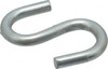 Campbell Trade Size #40, Carbon Steel Zinc Plated S-Hook 42 Lb Capacity, 0.134" Wire, 1" OAL 6104024 - 67788166