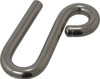 Ronstan 13/32" Opening, 316 Stainless Steel Electropolished S-Hook 880 Lb Capacity, 3/8" ID, 1/4" Wire, 2-7/16" OAL RF48A - 02066181
