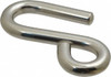 Ronstan 19/32" Opening, 316 Stainless Steel Electropolished S-Hook 1,760 Lb Capacity, 5/8" ID, 3/8" Wire, 3-7/16" OAL RF51 - 02066215