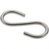 Value Collection 10 Qty 1 Pack 304 Stainless Steel Uncoated S-Hook 26 Lb Capacity, 0.148" Wire, 2" OAL BD-A662026 - 53590113