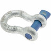 Value Collection 5/8" Nominal Chain Size, 3.25 Ton Steel Screw Anchor Shackle 3/4" Pin Diam, 2-3/8" High x 1-1/2" Wide Inside Jaw BD-32654 - 53595583