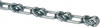 Campbell 0.12" Diam Steel Single Loop Chain 265 Lb Load Limit, #1/0, Zinc Plated Finish, 1.29" Inside Length 0741024 - 67776583