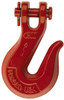 CM 5/16 Inch Chain Diameter, Grade 80 Clevis Hook 4,500 Lbs. Load Capacity, 3/08 Inch Inside Diameter, 25/64 Inch Pin Diameter, 7/16 Inch Hook Throat, 2-9/32 Inch Hook Width M805A - 67781526