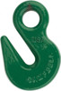 Campbell 8,800 Lb Capacity, Chain Grade 100, Alloy Steel Eye Hook 1/2" Hook Throat, 2.41" Reach, 3/4" Eye ID, 3/8" Chain Diam, 4" OAL 5624615 - 67780940