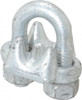 Value Collection 3/8" Wire Rope U-Bolt Clip Forged Steel, Galvanized 18520 - 07847247