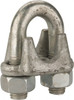 Value Collection 7/8" Wire Rope U-Bolt Clip Forged Steel, Galvanized 18550 - 07847569