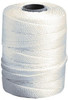 Value Collection #18, Nylon Braided Seine Twine 156 Lbs. Breaking Strength, White, 1,000 Ft. per Lb., 1,000 ft. Length WS-MH-FIBR-220 - 45890456