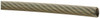 Loos & Co. 3/8" x 1/4" Diam, Aircraft Cable 7,000 Lb Breaking Strength, Material Grade Carbon Steel, 7 x 19 Strand Core, Nylon Coating GF2507903 - 43749340
