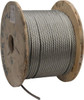 Value Collection 5/16" Diam, Galvanized Steel Wire Rope 9,800 Lb Breaking Strength, 7 x 19 Strand Core, 500 ft. Roll WS-MH-WIRE-053 - 45701547