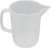 Dynalon Labware 500 ml Polypropylene Graduated Beaker 25 ml Graduation, 3-35/64" Diam x 4-9/16" High 326495-0500 - 65361909