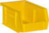Durham 4-3/16" Wide x 5-7/16" Deep x 3" High Hang & Stack Bin Yellow, Plastic, 10 Lb Capacity PB30210-21 - 84414465