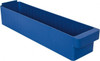 Quantum Storage Systems 5-9/16" Wide x 23-7/8" Deep x 4-5/8" High Drawer Bin Blue, High-Impact Polystyrene QED 603 BLUE - 02161412