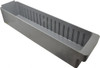 Quantum Storage Systems 5-9/16" Wide x 23-7/8" Deep x 4-5/8" High Drawer Bin Gray, High-Impact Polystyrene QED 603 GREY - 02161479