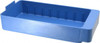 Quantum Storage Systems 5-9/16" Wide x 11-5/8" Deep x 2-1/8" High Drawer Bin Blue, High-Impact Polystyrene, 28 Lb Capacity QED 401 BL - 09905480