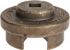 Vestil Non-Sparking Bronze Bung Nut Socket For Use with 3/4" and 2" Drum Plugs BUNG-S-B1 - 60643301