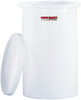 Made in USA 55 Gallon Cylindrical Polyethylene Open Top Tank 36" High x 22" Diam TC2236AA - 00502237